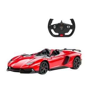Auto rc rastar 1:12 lamborghini aventador czerwone cabrio