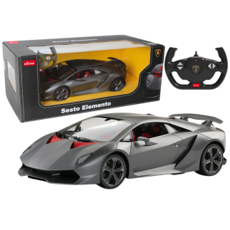 Auto rc rastar 1:14 lamborghini sesto szare