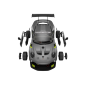 Klocki Konstrukcyjne Rastar Porsche 911 GT2 RC Auto 1:18 Szare 68 Elementów EAN: 5905991028604 Klocki Konstrukcyjne Rastar Porsche 911 GT2 RC Auto 1:18 Szare 68 Elementów EAN: 5905991028604