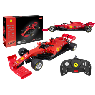Klocki konstrukcyjne auto rc rastar 1:16 ferrari sf1000 bolid czerwony