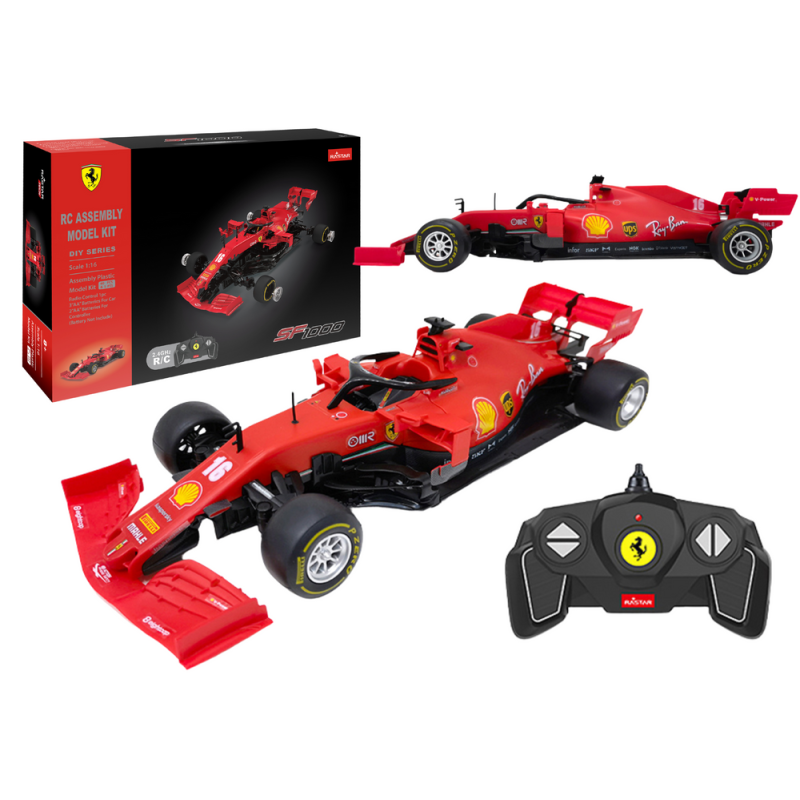 Klocki konstrukcyjne auto RC Ferrari SF1000 Bolid czerwony 1:16 EAN: 5905991028611