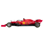 Klocki konstrukcyjne auto RC Ferrari SF1000 Bolid czerwony 1:16 EAN: 5905991028611