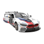 Klocki konstr. BMW M8 GTE Rastar RC 1:18 Białe 66 elementów, EAN: 5905991028628 Klocki konstr. BMW M8 GTE Rastar RC 1:18 Białe 66 elementów, EAN: 5905991028628
