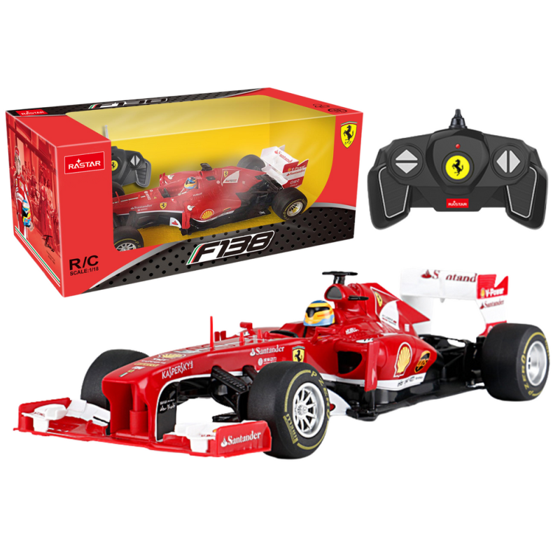 Auto RC Rastar Ferrari F1 Bolid Czerwony 1:18 EAN: 5905991028857