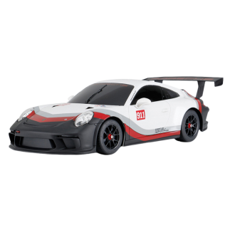 Auto rc 1:18 rastar porshe 911 gt3 biało-szare