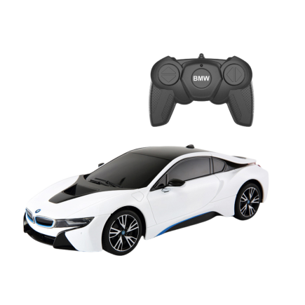 Auto rc 1:18 rastar bmw i8 białe