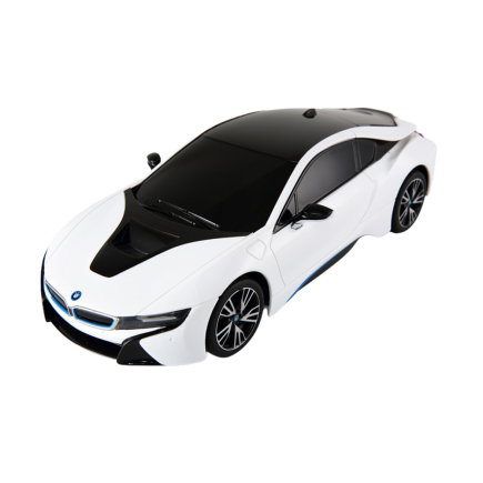Auto RC BMW i8 Rastar 1:18 Białe - EAN: 5905991028895