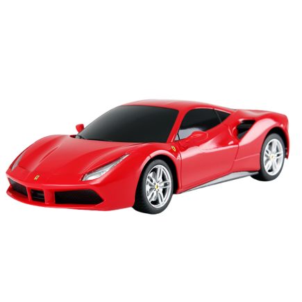 Auto RC Rastar Ferrari 488 GTB Czarne EAN: 5905991028956
