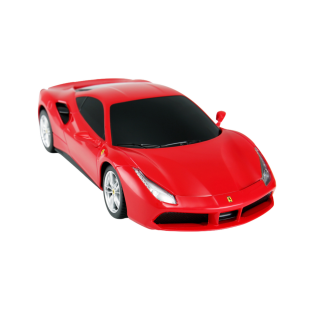 Auto rc rastar 1:24 ferrari 488 gtb czerwone
