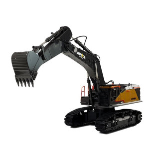 Koparka zdalnie sterowana  model 1592 huina 1:14 r/c żółta