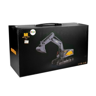 Koparka zdalnie sterowana  model 1592 huina 1:14 r/c żółta