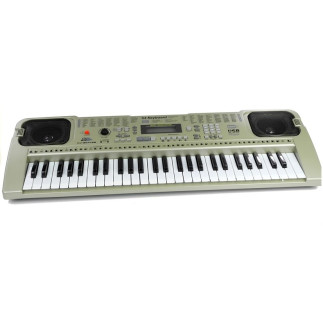 Keyboard mq807 organy pianinko + mikrofon usb