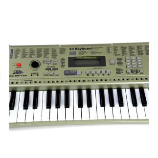 Keyboard mq807 organy pianinko + mikrofon usb