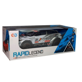 Auto rajdowe zdalnie sterowane 1:10 białe r/c