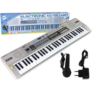 Keyboard mq-6110 mikrofon organki 61 klawiszy