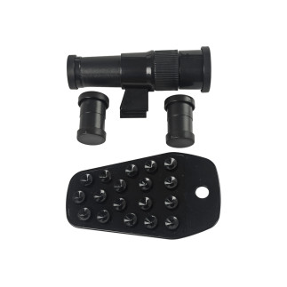 Teleskop naukowy edukacyjny z uchwytem na telefon biały