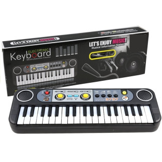 Organki elektryczne z mikrofonem 37 klawiszy