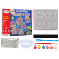 Zestaw DIY do malowania świecących sów - gipsowe magnesy, EAN: 5905214975166
