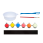 Zestaw DIY do malowania świecących sów - gipsowe magnesy, EAN: 5905214975166