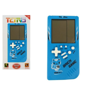 Gra elektroniczna tetris brick game niebieska