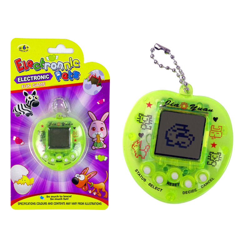 Tamagotchi Żółta Przytulanka Elektroniczna 5905214977153