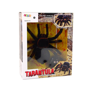 Zdalnie sterowany pająk tarantula czarny r/c