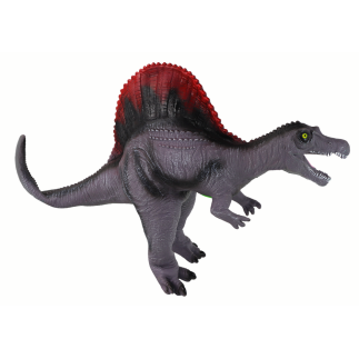 Duża figurka dinozaura Triceratopsa z dźwiękiem 36 cm brązowy EAN: 5905515356893
