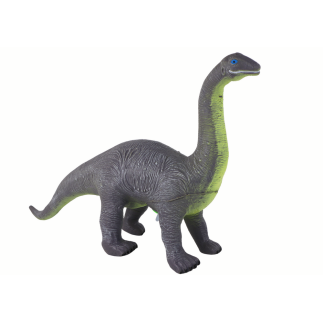 Duża figurka dinozaura Brachiozaur z dźwiękiem 33 cm szary EAN: 5905515356886