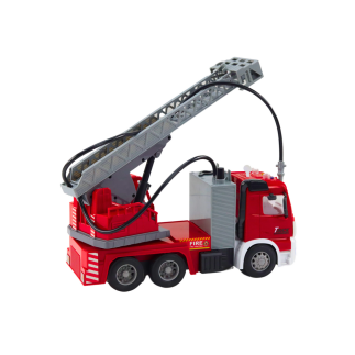 Straż pożarna napęd frykcyjny z wysięgnikiem światła i dźwięk