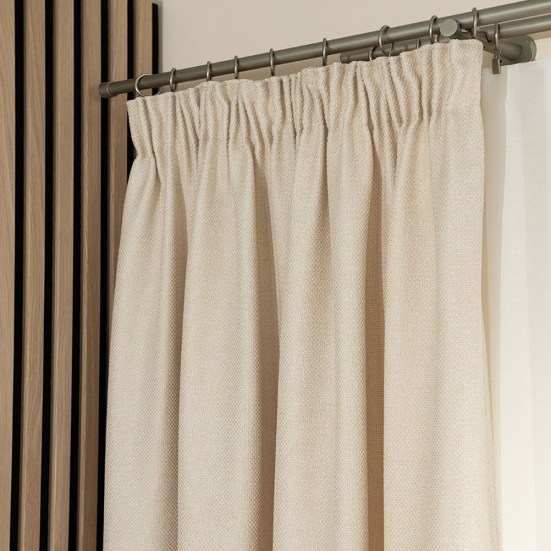 Zasłona Molly kremowa 140x250cm na taśmie EAN 5906450006874 Zasłona Molly kremowa 140x250cm na taśmie EAN 5906450006874
