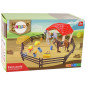 Zestaw Farma Stajnia z Figurkami i Akcesoriami do Czesania Koni EAN 5905323212800 Zestaw Farma Stajnia z Figurkami i Akcesoriami do Czesania Koni EAN 5905323212800