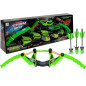 Zestaw łuk 3 strzały sportowy zielony 58 cm