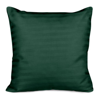 Poszewka Satyna Bawełna Cizgili Dark Green 40x40, EAN: [wprowadź EAN tutaj]
