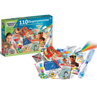 Naukowa zabawa 110 eksperymentów clementoni 50720
