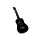 Gitara drewniana klasyczna z kostką czarna 60 cm EAN: 5903802450262 Gitara drewniana klasyczna z kostką czarna 60 cm EAN: 5903802450262