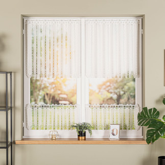 Zazdrostka haftowana panelowa na batyście 30cm naturalna 010, EAN: 5906450009684