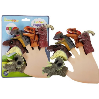 Nakładki na palce dinozaury 5 elementów