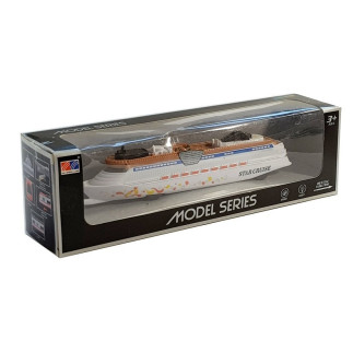 Statek okręt na baterie ze światłami i dźwiękami