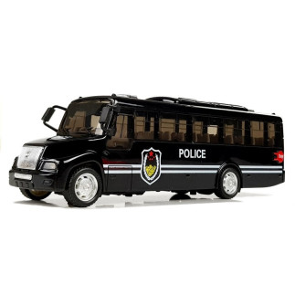 "Policyjny autobus świecący czarny - EAN: 5907625580342"
