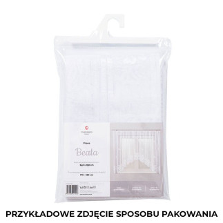 Beata firanka żakardowa gotowa, szerokość 340 x wysokość 160cm, kolor 001 biały