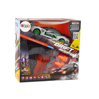 Auto sportowe drift zdalnie sterowane r/c 15 km/h zmiana kół