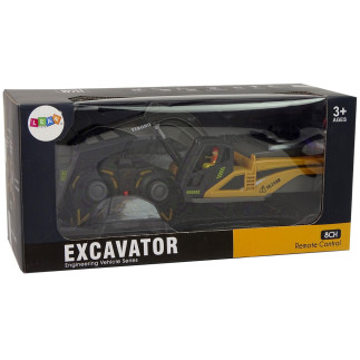 Koparka gąsienicowa zdalnie sterowana 2.4g żółta