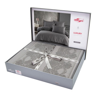 Pościel Satyna Bawełniana Z Gipiurą(P) Valinor 6/160X200 Guipure