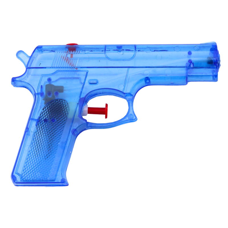 Mały Niebieski Pistolet na Wodę 15 cm x 10,5 cm - EAN: 5905991031895