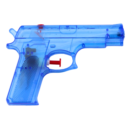 Mały Niebieski Pistolet na Wodę 15 cm x 10,5 cm - EAN: 5905991031895