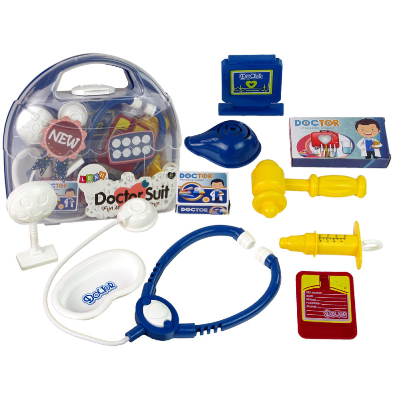 Zestaw Lekarski w Walizce - Doktor Stetoskop i Strzykawka, EAN: 5905214974640