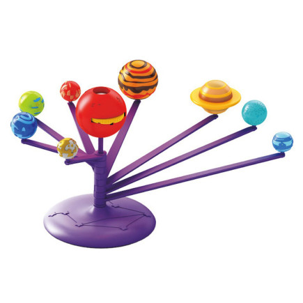Zestaw naukowy planetarium - ruchome planety do malowania (EAN: 5905214974619)