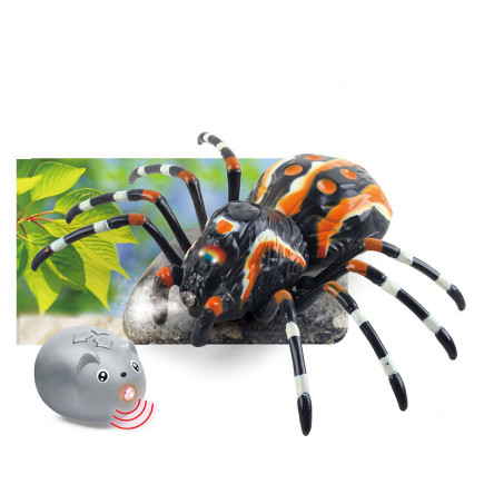 Zdalnie sterowany pająk tarantula czarny R/C z podczerwienią EAN: 5905991028109