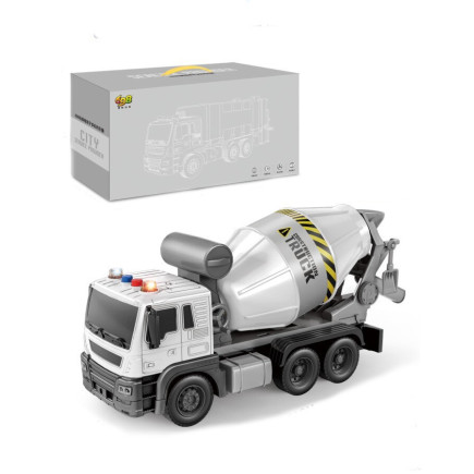 Betoniarka niebieska obrotowa gruszka dźwięk światła 1:16