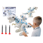 Dinozaur Robot z Wyrzutnią Strzałek, Światłem i Dźwiękiem - EAN: 5905991027072